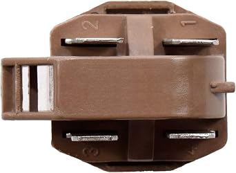 HQRP 2-Pack 4 Pin ضاغط ثلاجة عالمي PTC بدء مرحلات بداية IC-4 استبدال