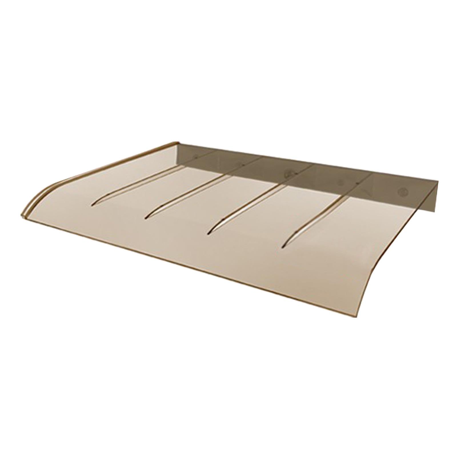 MERISHOPP Window Awning Door Canopy Modern Sun Shetter Cover for Patio Exterior Garage 50x50cm-image-22