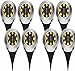 Produktbild Solar Bodenleuchten 4Er Set - Solarleuchte Für Garten Solarlampen Für Außen Garten Aussen Warmweiss Vergrabene Lichter Für Außen Garten LED Einbaustrahler Boden Wasserdicht Für Rasen Patio,eight packs