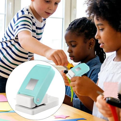 Perforadora rectangular para sellos festoneada y troqueladora de álbumes 4