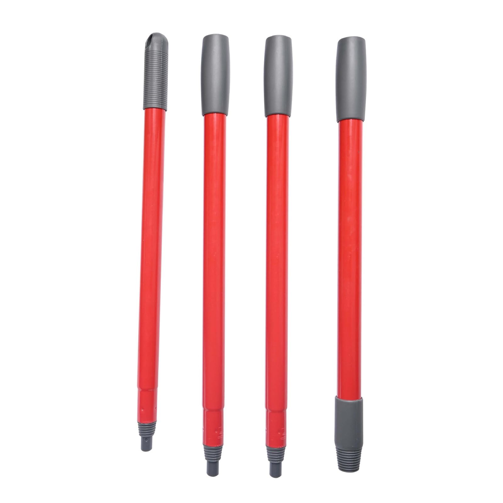 Mop Replacement Handle 4 Section Mop Replacement Stick Compatible for Easy Wrings Refills Screw Easy Assemble Rod Stick Only Rod with Extension