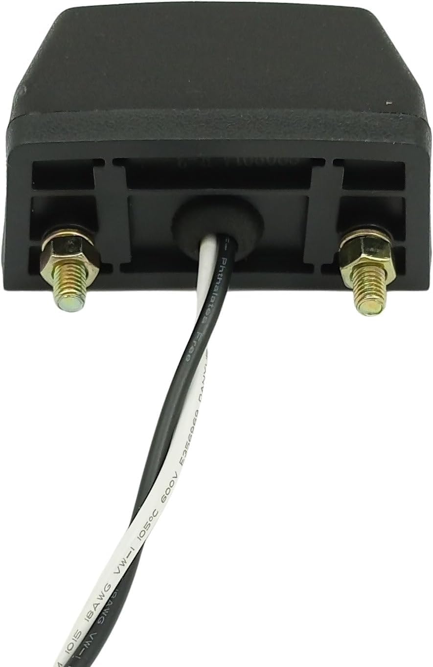 2 X Éclairage Plaque Immatriculation Noir 12V - Ampoules Halogène E11 Pour Voiture, Remorque, Camion