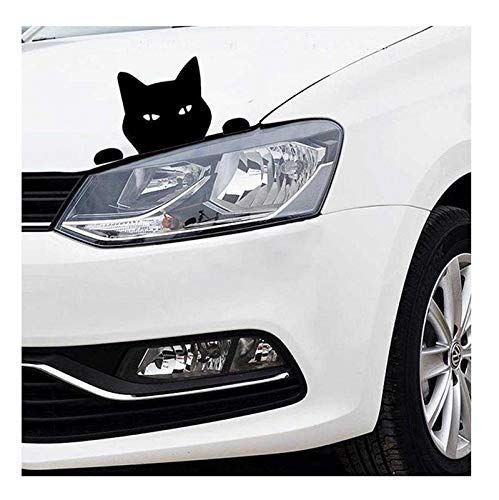 KaaHego Cute Car Headlight Sticker Bumper, Hood, Windows, Side Black ...