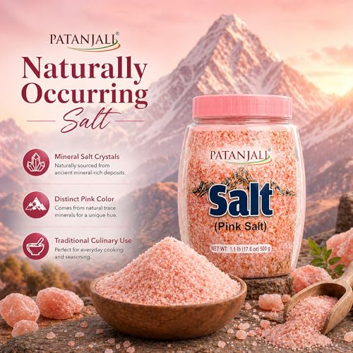 Patanjali Pink Salt (Sendha Namak) Pack de 2 500 g miniatura 5