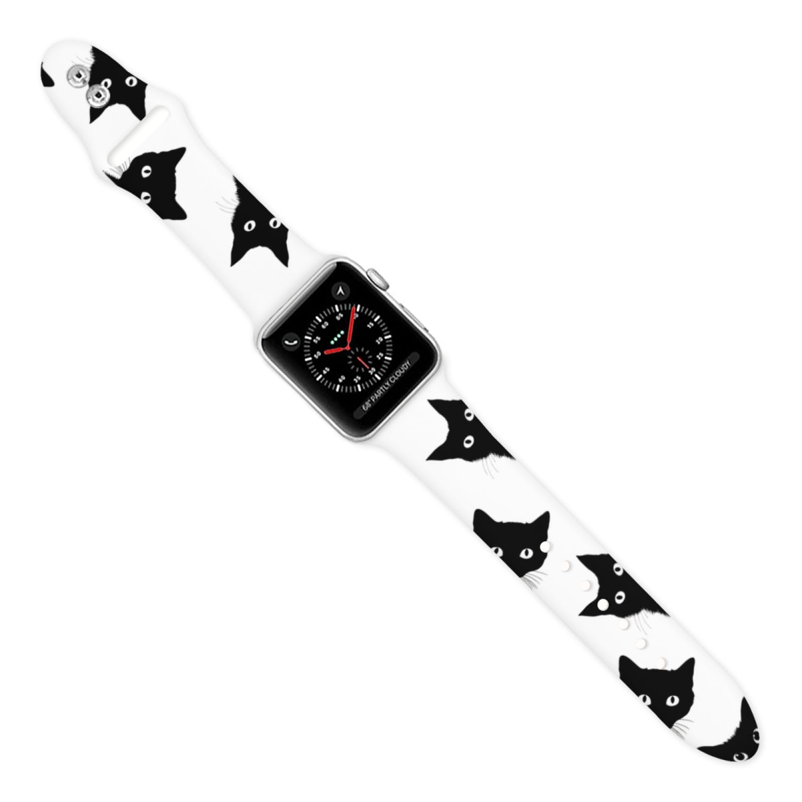 Correas de reloj compatibles con Apple Watch Band de 38 mm, 40 mm, 41 mm, 42 mm, 44 mm, 45 mm, para mujeres y hombres, correa deportiva suave de silicona de repuesto para iWatch Series SE 10 9 8 7 6 5