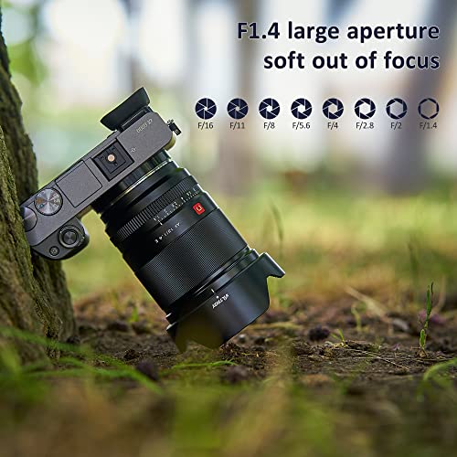 VILTROX 13mm F1.4 e Mount Weitwinkel Objektiv APS-C Prime Objektiv für Sony E ZV-E10 a600 a6600 a6100 a6000 a7 a9 – Bild 3