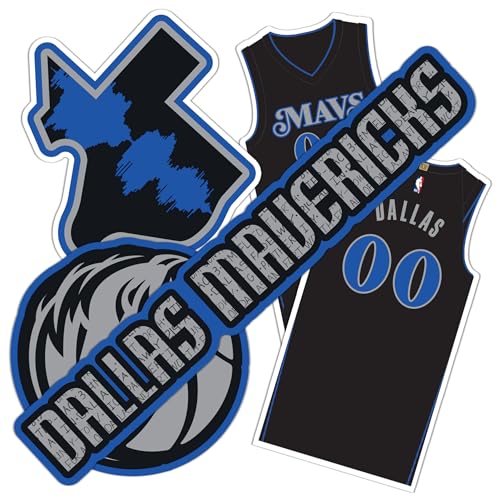 Desert Cactus Dallas Mavericks Sticker NBA Officially Licensed Vinyl Decal Laptop Water Bottle Car Scrapbook (City Edition 2023)