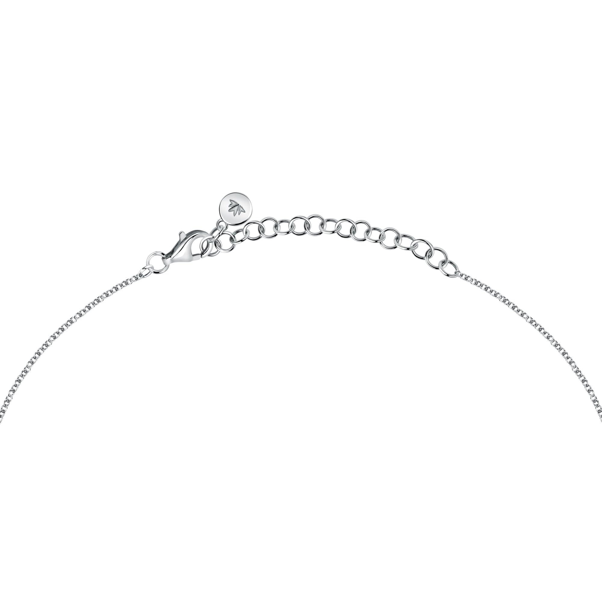 Morellato Collana da donna in argento 925% riciclato, con zirconi, collezione Tesori - SAIW184
