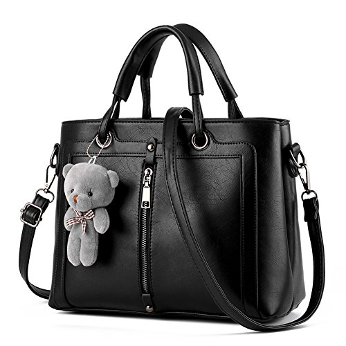 Sac pour femme en cuir vintage porte-documents chic