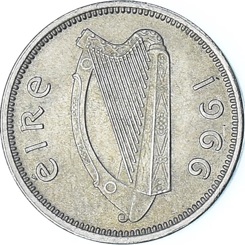 1942-1969 Irish Threepence Coin, "Lucky" Hare Motif image 4