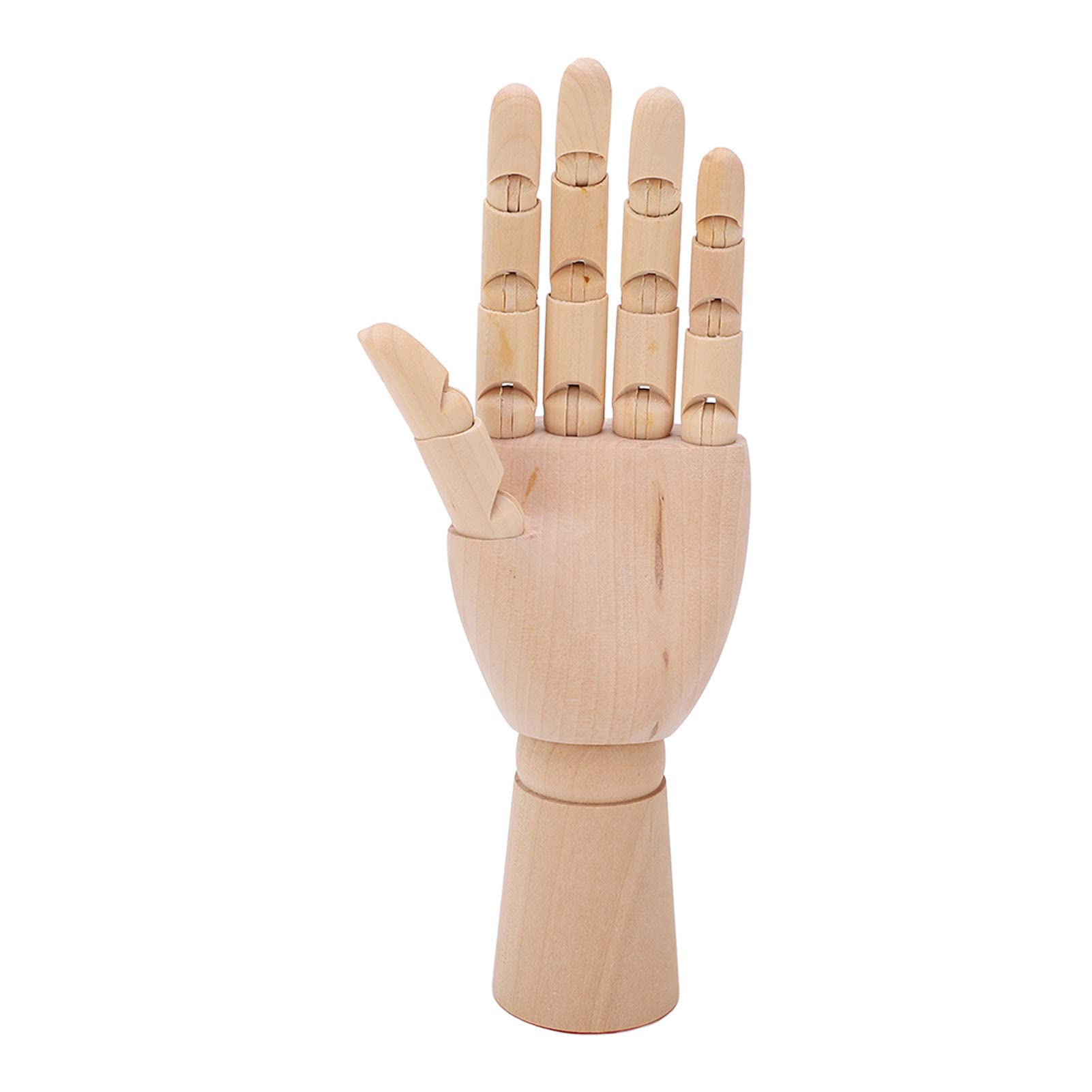 Wood Mannequin Hand Artistic Flexible Joints Drawing Type for Home Decoration Sketching Photography Props (18CM Wooden Hand (Child's Left Hand))