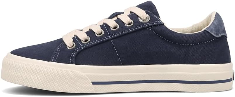Taos Z Soul Women’s Sneaker - Stylish Platform Sneaker with Removable Footbed, Arch Support, Premium Cushioning, Lace-Up Adjustability, and Easy Access Zipper
