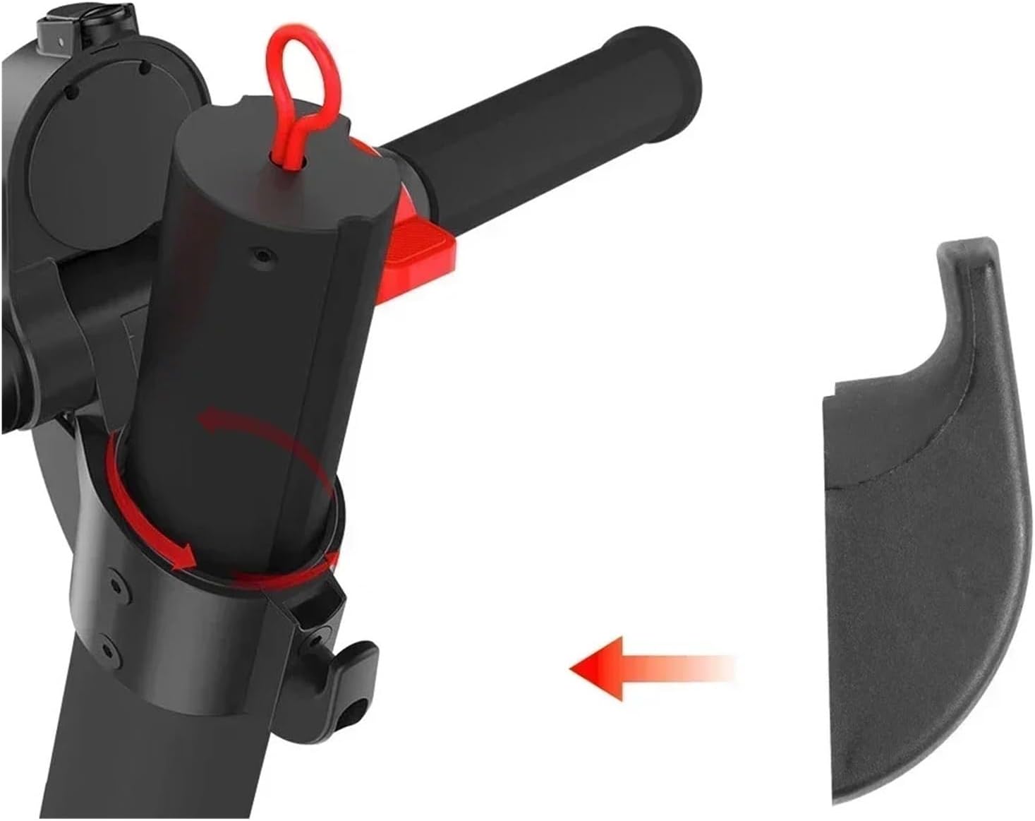 電動スクーターフロントフック、HX X7 スケートボード収納ツールフック ポータブルヘルメットバッグ グリップパーツハンガーアクセサ