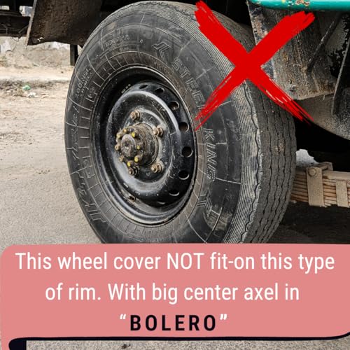 Image of Prigan TATA Sumo Gold Grey Silver Wheel Cover 15 inch for TATA Sum Gold (Set of 4 Pcs) (Press Fitting) Model Name- Nexon Grey Silver 15