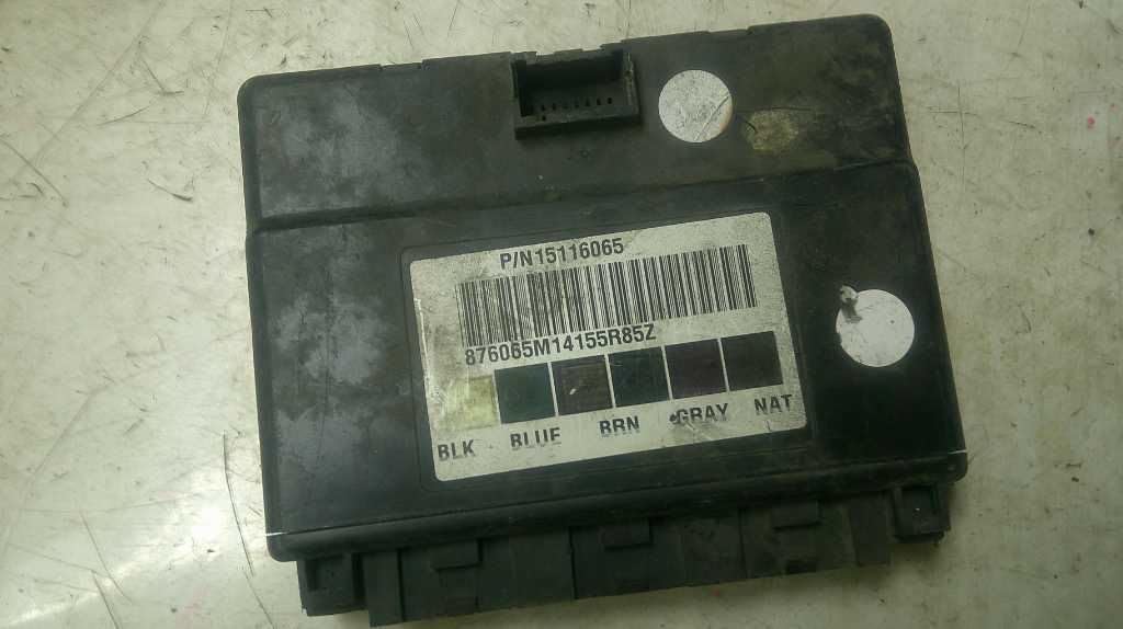 Body Control BCM Fits 03-07 Compatible with Sierra Silverado Express 1500 Van 15116065