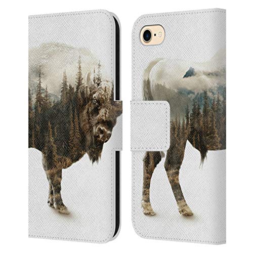 Coque portefeuille cuir premium Riza Peker Bison 2 pour iPhone 7/8/SE