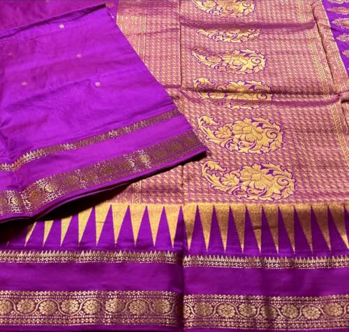 Kaushya paithani silk saree in pure silk – image 3