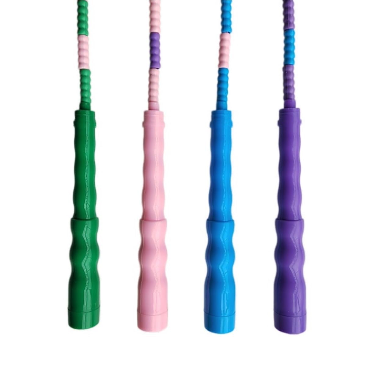 Springseil Erwachsene Fitness Soft Bead Bambus Verstellbare Seillänge Fitness Springseil Sportgeräte Ausdauertraining