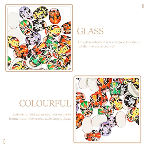 Cabochons en verre pour création bijoux et décoration de tasses
