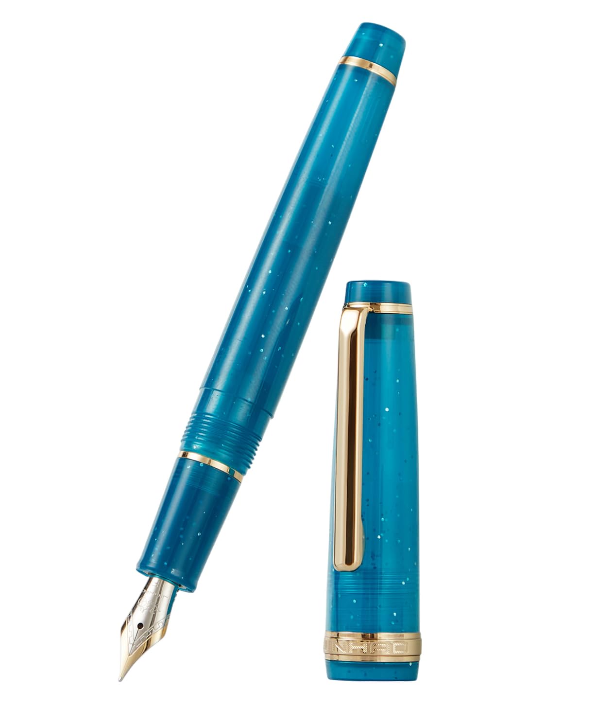 Amazon | Jinhao 82 アクリル万年筆 細字 コンバーター付き 蛍光