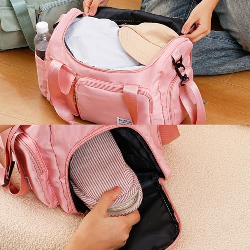Personalized Weekender Bags for Women, Custom Embroidered Name on Duffle Bag for Travel, Gifts for Her - Thumbnail 5