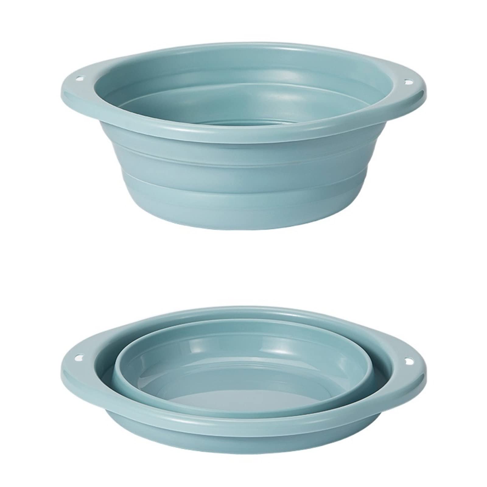 Un baril pliant portable. Bassin pliable en silicone for le camping, la pêche et le lavage de voiture – Seau à vadrouille portable, facilement pliable, idéal for les tâches de nettoyage (grande taille