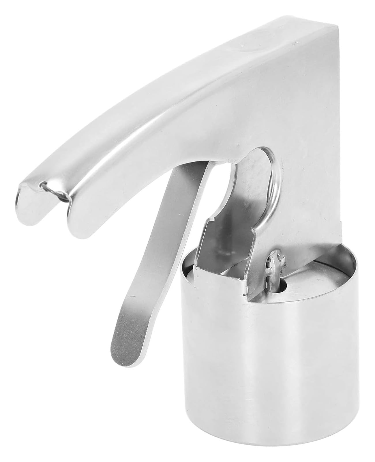 cuillère de glace en aluminium, cuillère à main, Cuillère à glace en acier inoxydable, grande cuillère à volume avec gâchette, ustensiles de cuisine de style ancien, cuillère facile à nettoyer