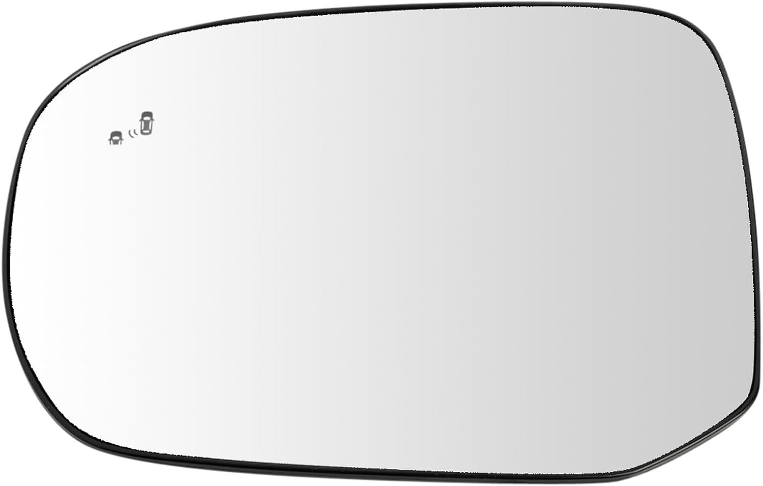 Left Driver Side Mirror Glass Heated Blind Spot Convex For Factory Equipped Mirrors Compatible with 2020-2022 Kia Telluride