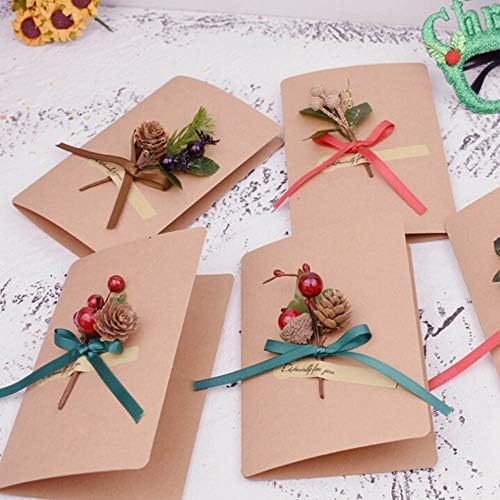 TETHYSUN 25Pcs Artificial Pine Picks, Christmas Red Berries Pine Cones Stems Red Berry Stems Pine Branches for Christmas Crafts Party Festive Decoration