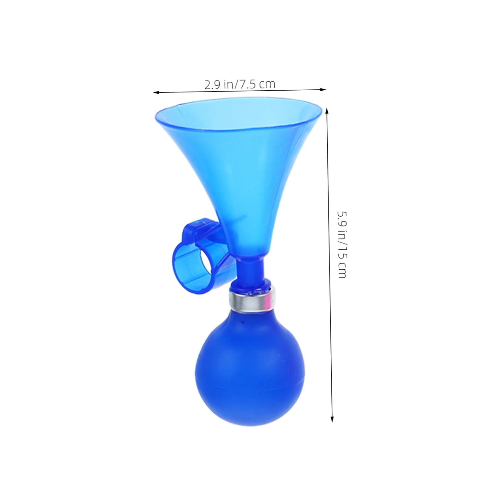 ibasenice 6pcs Boys and Girls Handlebar Air Horns Lightweight Squeeze Bells for Easy Install for Boys Girls for Cruisers Folding Outdoor Fun