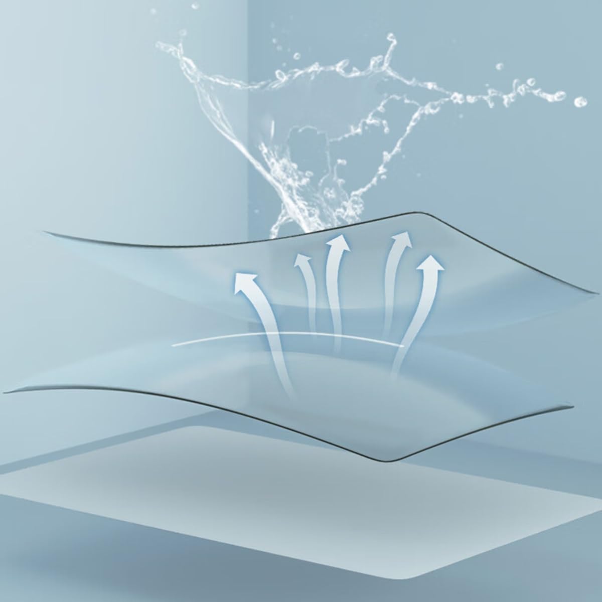 Clear Table Cover Protector,19''x31''47''x67''Odorless PVC Transparent Table Cloth,PVC Wipeable Table Cover,Thick 1/1.5/2mm,Wipeable,Non-Slip,Heat Resistant,for Dining Room Tables,TV Cabinets ( Color