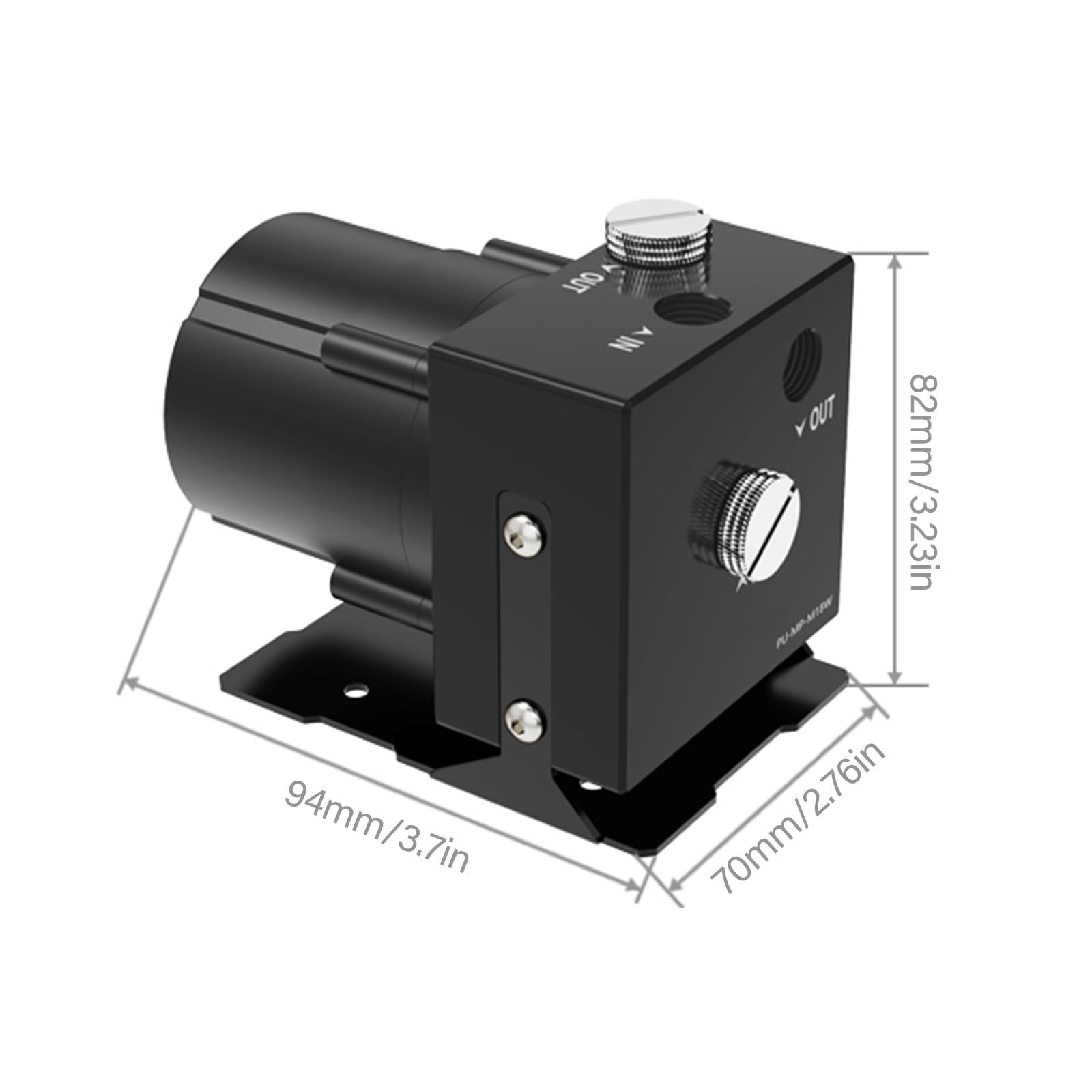 M18W Computer Water Pumping Integrato Raffreddamento Ad Acqua di Pompaggio Trasferimento di Calore 1200L/H Velocità Regolabile Pompaggio Per PC PC Acqua