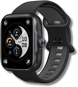 Relogio inteligente Smartwatch Action Preto | Gps integrado | Strava | Prova D'água com certificação 3Atm | Tela Super Amoled.