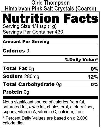 Olde Thompson Himalayan Pink Coarse Crystals Salt Mill Refill, 15.1 oz, Clear (Twо Pаck) - Thumbnail 3