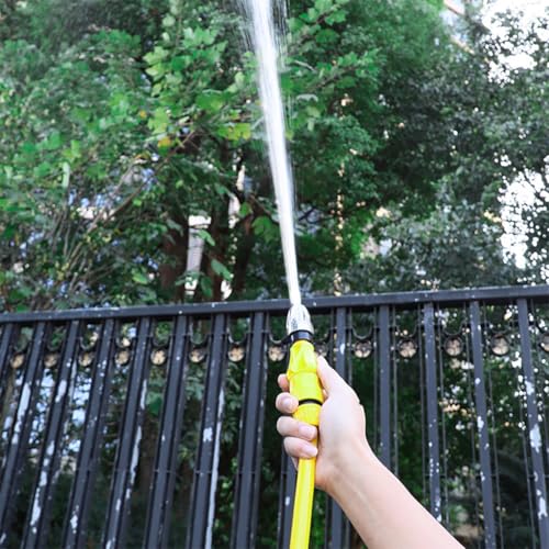 Image of HASTHIP 3Pcs Water Sprayer Gun Accessories Kit, High Pressure Spray Nozzle with 3 Modes, Quick Connect Hose Adapter, Faucet Adapter, for Car Washing, Lawn Watering, Irrigation