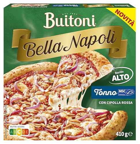 Pizza de atún y cebolla Bella Napoli 410 g (congelada)