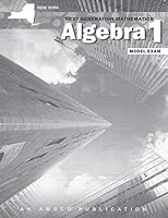 New York Next Generation Mathematics: Algebra 1 Model Exam 1531121934 Book Cover