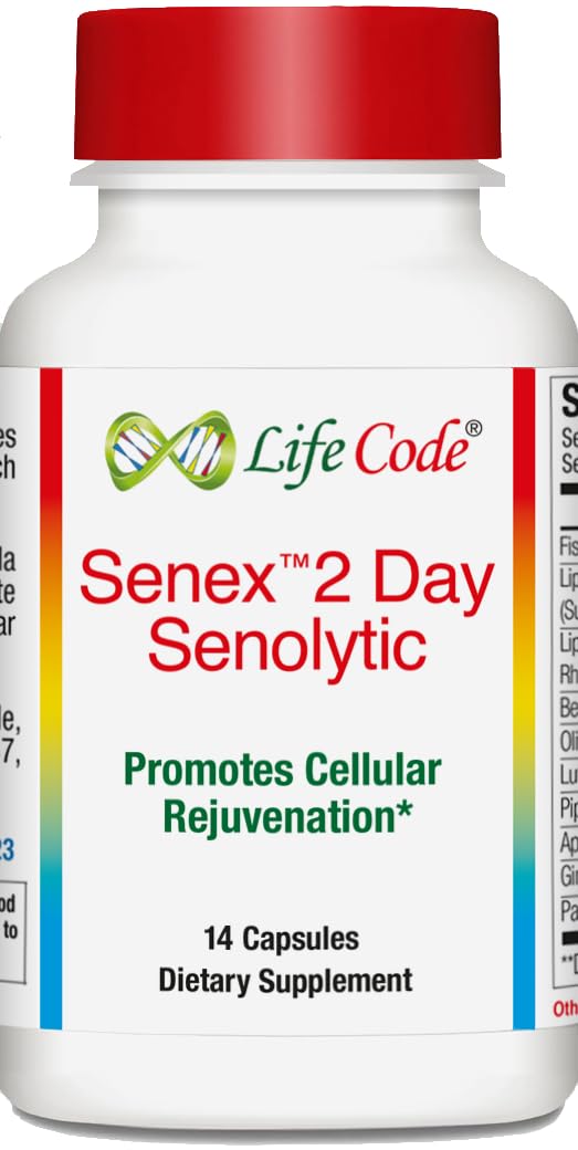 Amazon.com: Senex 2 Day Senolytic Complex Supports Elimination of