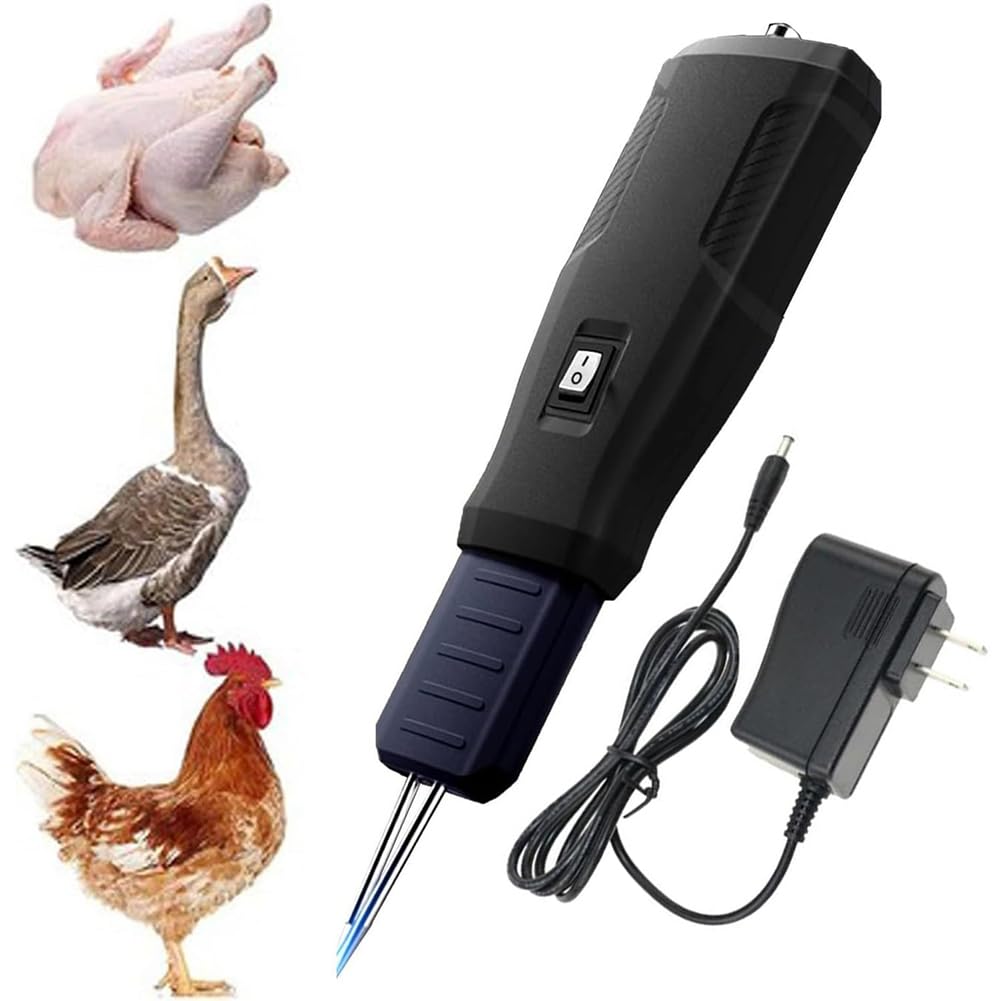 MRKU Handheld Chicken Feather Plucker Plucker Machine,Electric Quick
