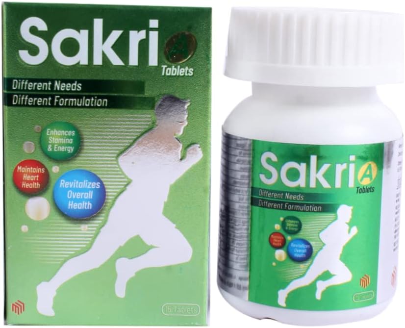 Sakri A - Bottle of 15 Tablets