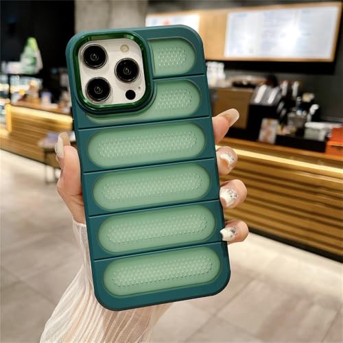 Coque iPhone 15 Plus respirante anti-surchauffe avec protection objectif métal