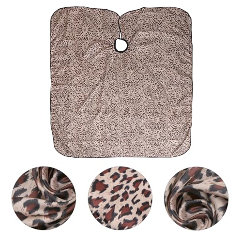 Capa para peluquería adulto estampado leopardo miniatura 7