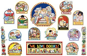Teacher Created Resources We Love Books! Bulletin Board from Mary Engelbreit (4411)