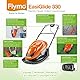Flymo EasiGlide 330 Hover Collect Rasenmäher – 1700-W-Motor, 33 cm Schnittbreite, 20-Liter-Grasauffangkorb, flach zusammenklappbar, 10 m Kabellänge