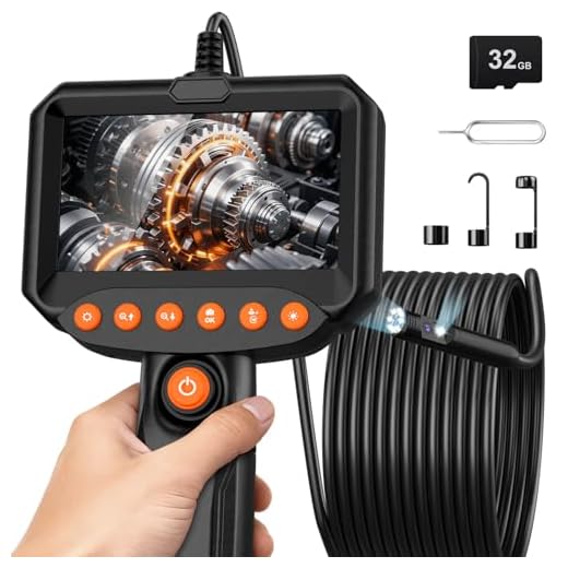 Dual Lens HD Inspection Endoscope Camera