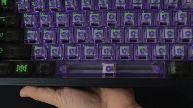 Amazon.com: JOMKIZ 173 Keys Crystal Transparent Keycap Set,Custom