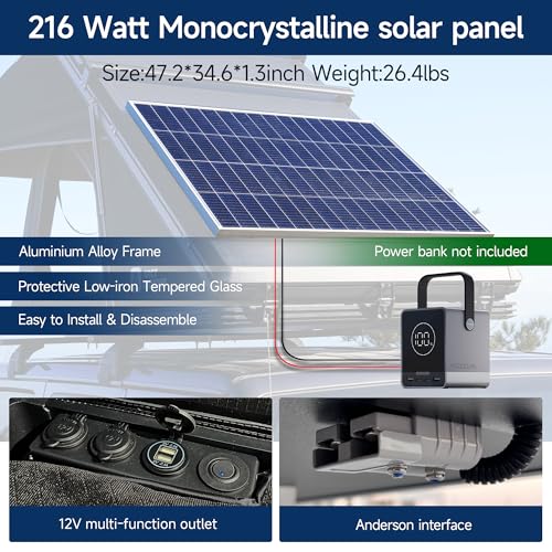 Solar Panel Roof Top Tent