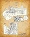 Original John Deere Tractors Patent Art Prints - Set of Four Photos (8x10) Unframed - Makes a Great Farmhouse Decor and Gift Under $20 for Farmers and Farm Owners