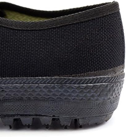Icegrey Men's Slip-On Canvas Sneaker Chinese Army Shoes 45 Black | Image 6