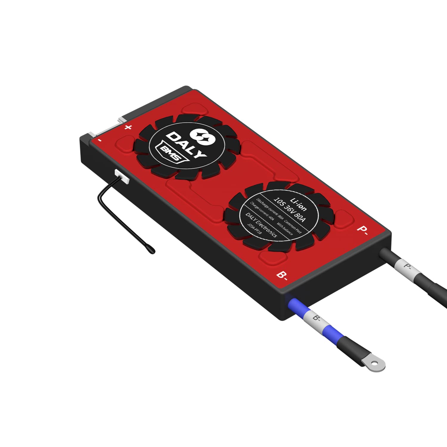 DALY BMS 10S 36V 80A Li-ion Batteria Scheda di Protezione con Porta Comune e Cavi di Bilanciamento per La Casa FAI DA TE 18650 Batteria Dispositivo Elettronico